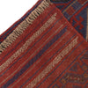 Mashwani Runner Handmade Deep Red Geometric 8' Runner