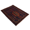 Baluchi Rug Handmade Blue Prayer Design 2x4 ft