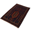 Baluchi Rug Handmade Blue Prayer Design 2x4 ft