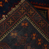 Baluchi Rug Handmade Blue Prayer Design 2x4 ft