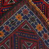 Baluchi Rug Handmade Red Geometric 3x5 ft