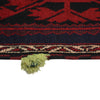 Baluchi Rug Handmade Navy Blue Geometric 3x5 ft