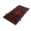 Baluchi Rug Handmade Navy Blue Geometric 3x5 ft