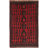 Baluchi Rug Handmade Red Prayer Design 3x5 ft