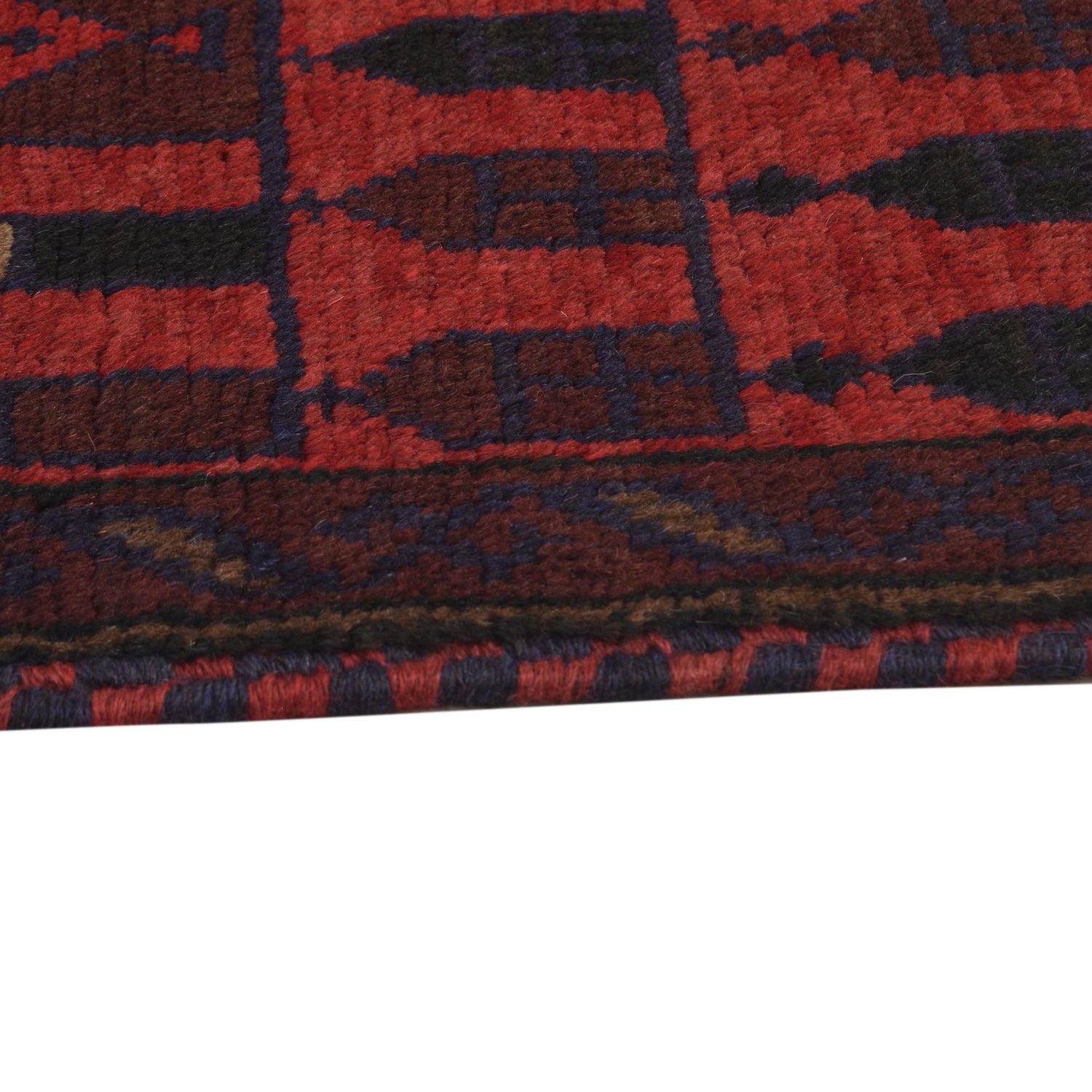 Baluchi Rug Handmade Red Prayer Design 3x5 ft