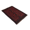 Baluchi Rug Handmade Red Prayer Design 3x5 ft