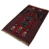 Baluchi Rug Handmade Red Prayer Design 3x5 ft