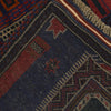Baluchi Rug Handmade Blue Prayer Design 3x5 ft