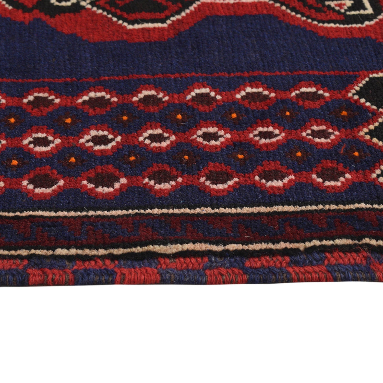Baluchi Rug Handmade Multi Prayer Design 3x5 ft
