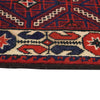Baluchi Rug Handmade Multi Geometric 2x4 ft