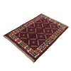 Baluchi Rug Handmade Multi Geometric 2x4 ft