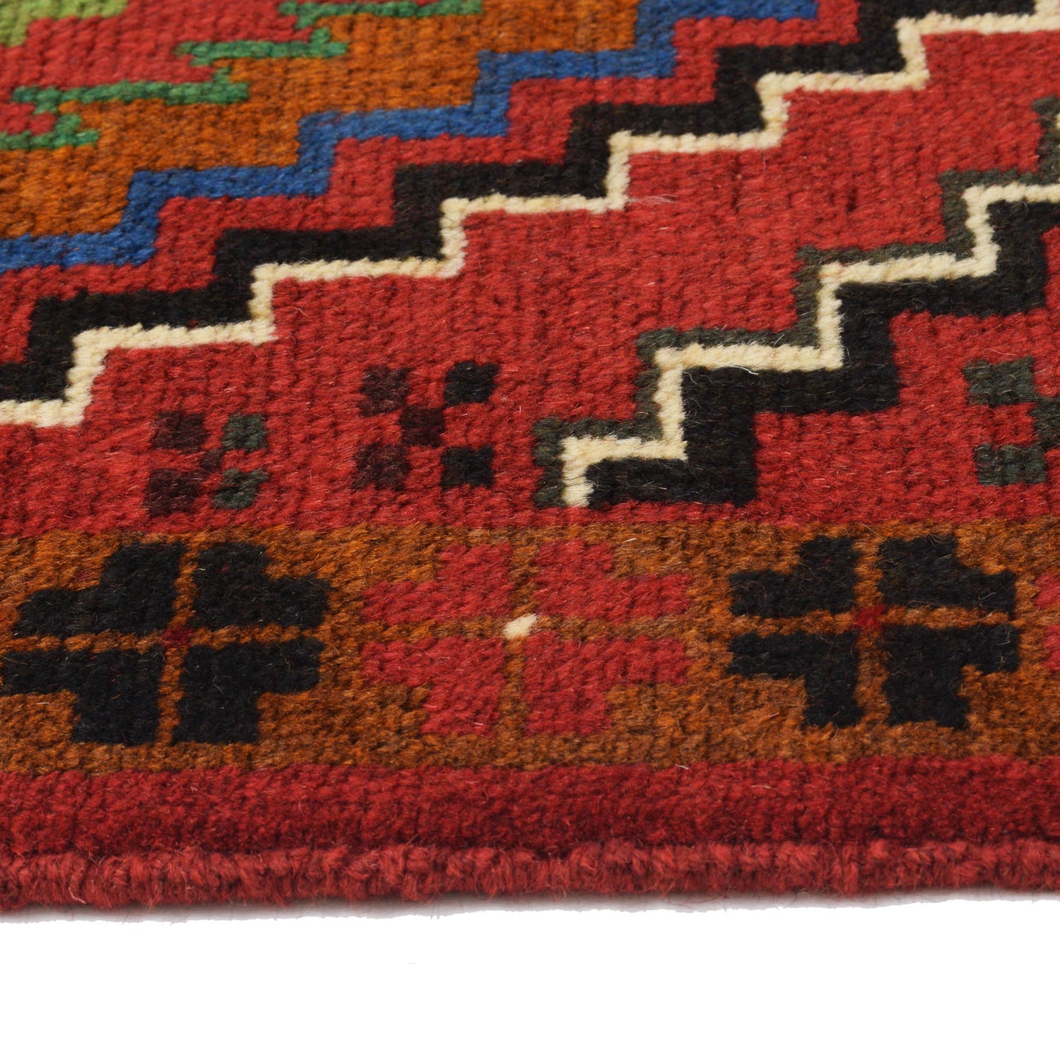 Baluchi Runner Rug Handmade Red 6' Runner