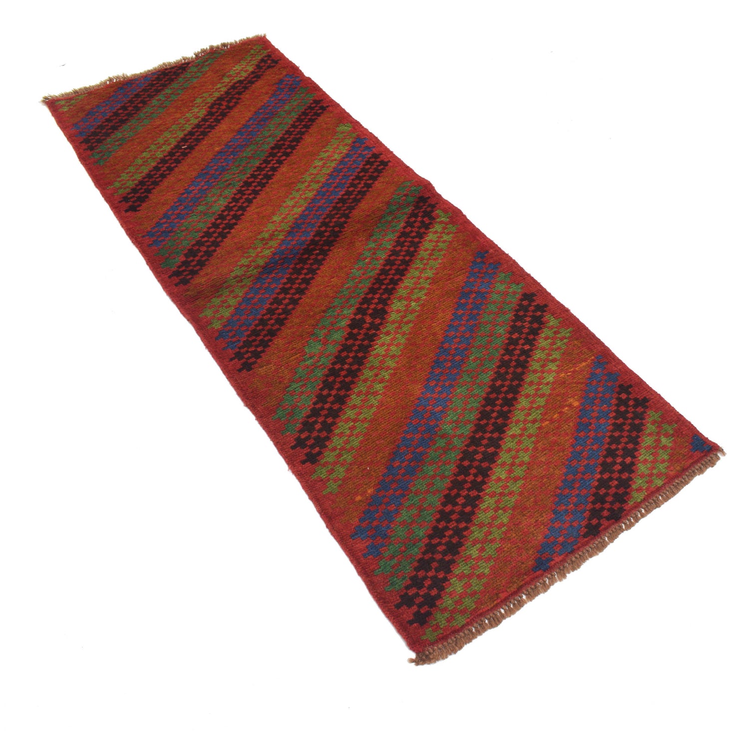 Baluchi Runner Rug Handmade Red 6' Runner
