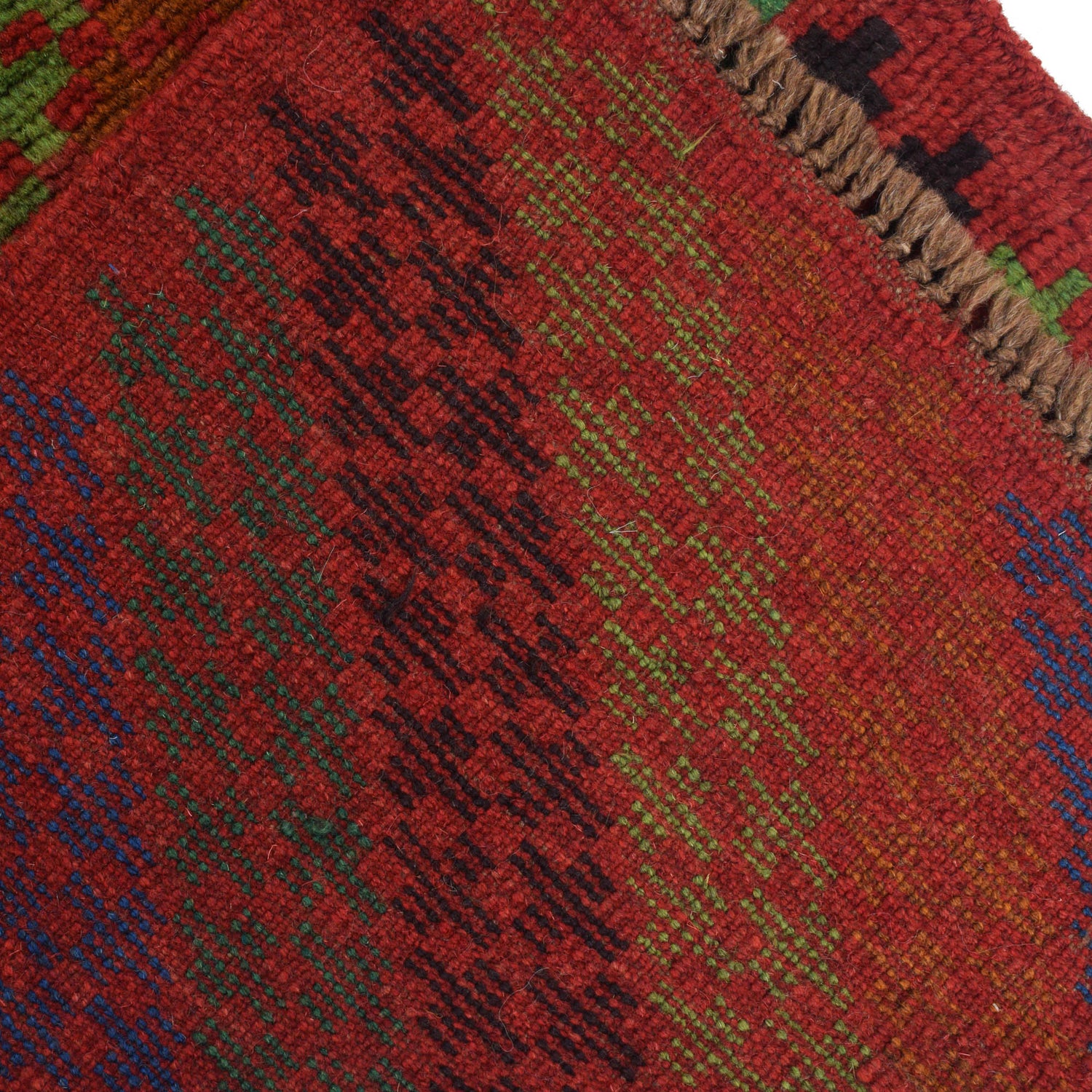 Baluchi Runner Rug Handmade Red 6' Runner