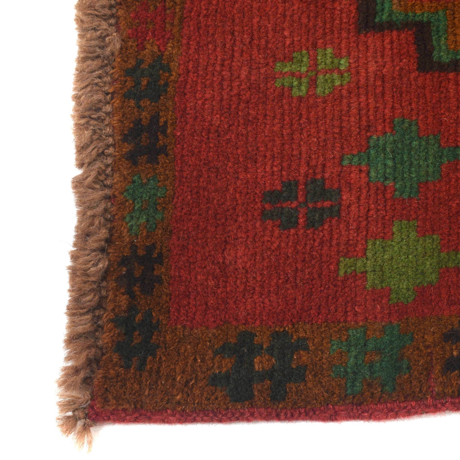 Baluchi Runner Rug Handmade Red 6' Runner