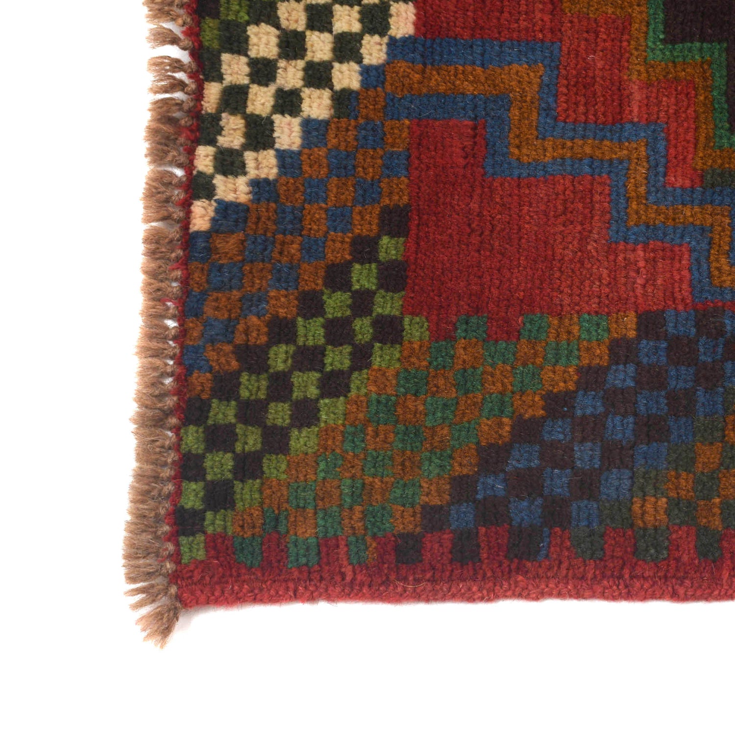 Baluchi Runner Rug Handmade Red 10' Runner