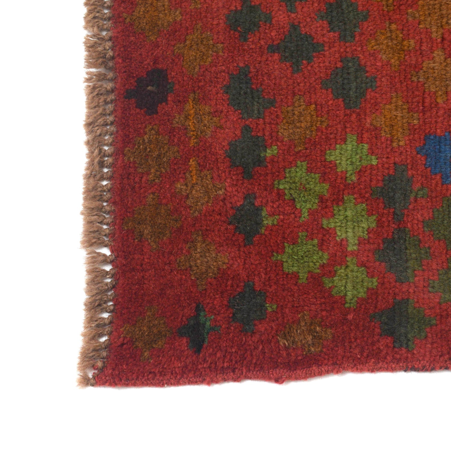 Baluchi Runner Rug Handmade Red 10' Runner