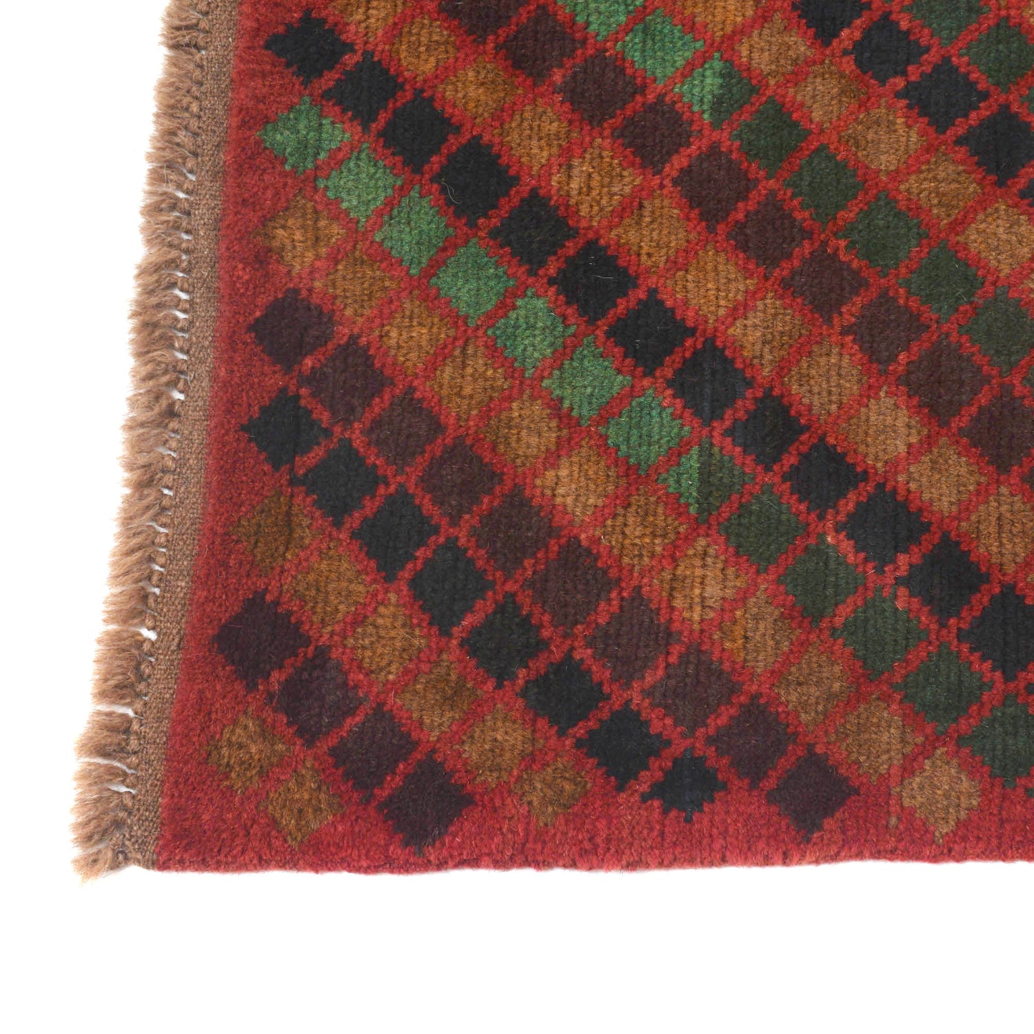 Baluchi Runner Rug Handmade Red 10' Runner