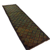 Baluchi Runner Rug Handmade Brown 10' Runner