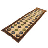 Baluchi Runner Rug Handmade Beige 10' Runner