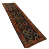 Baluchi Runner Rug Handmade Brown 10' Runner