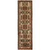 Baluchi Runner Rug Handmade Beige 10' Runner
