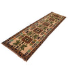 Baluchi Runner Rug Handmade Beige 10' Runner