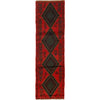 Baluchi Runner Rug Handmade Red 10' Runner