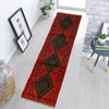 Baluchi Runner Rug Handmade Red 10' Runner