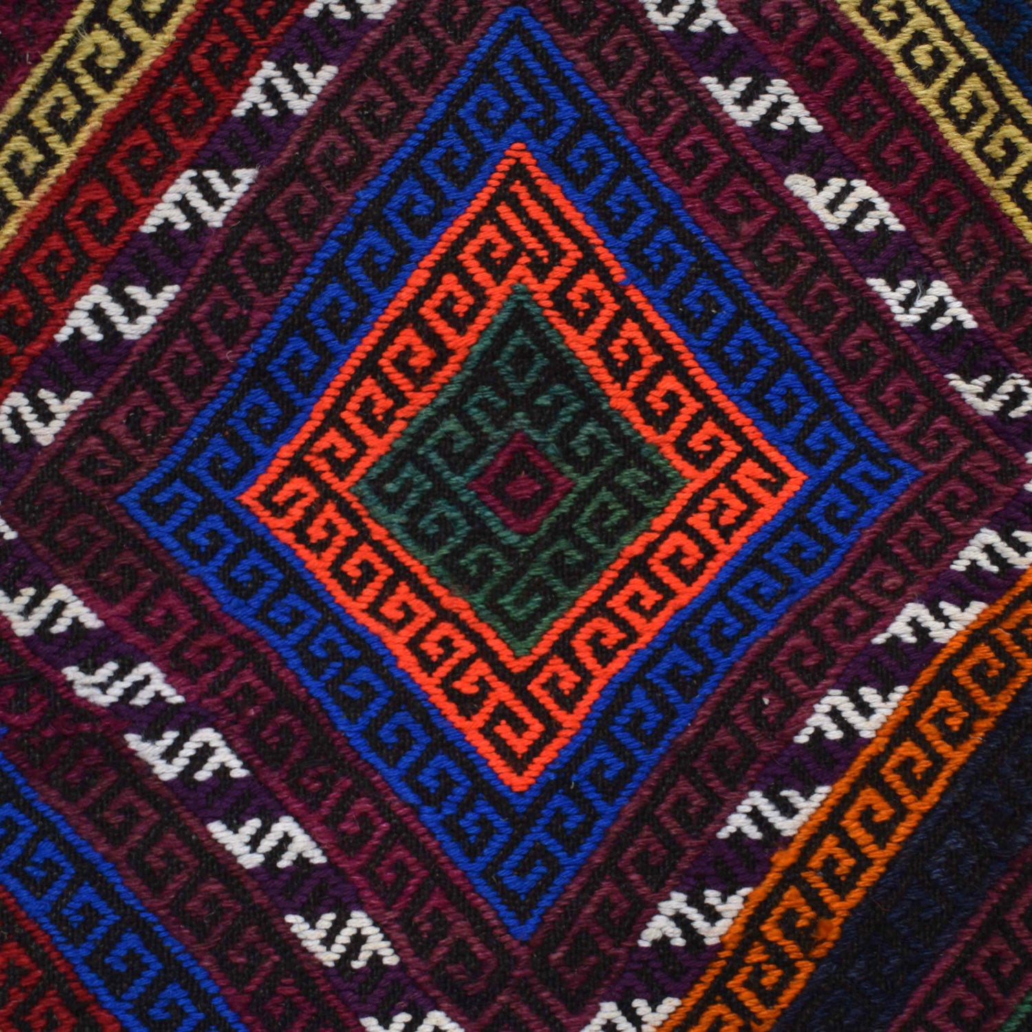Suzuni Kilim Runner Handmade Multi 6x9 ft
