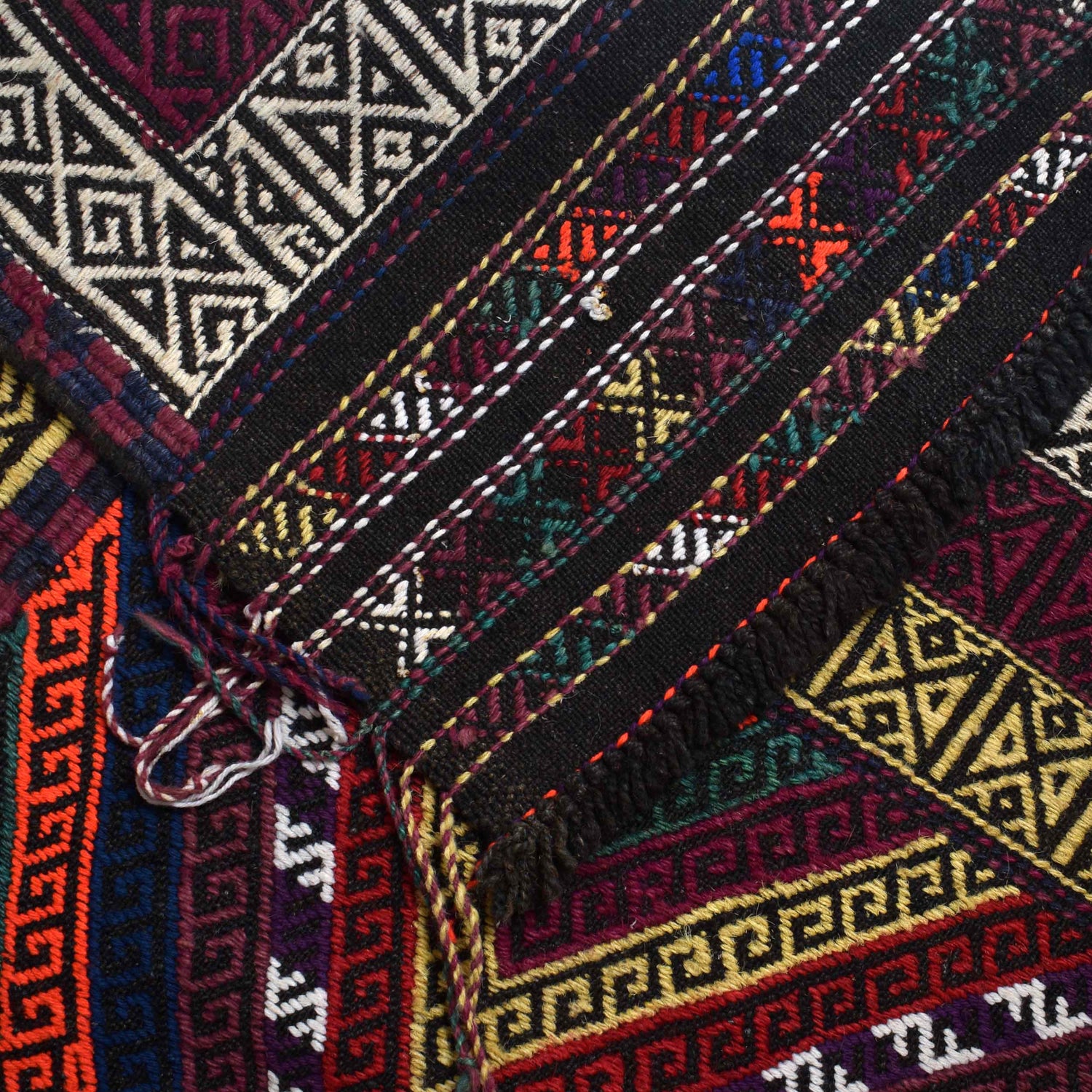 Suzuni Kilim Runner Handmade Multi 6x9 ft