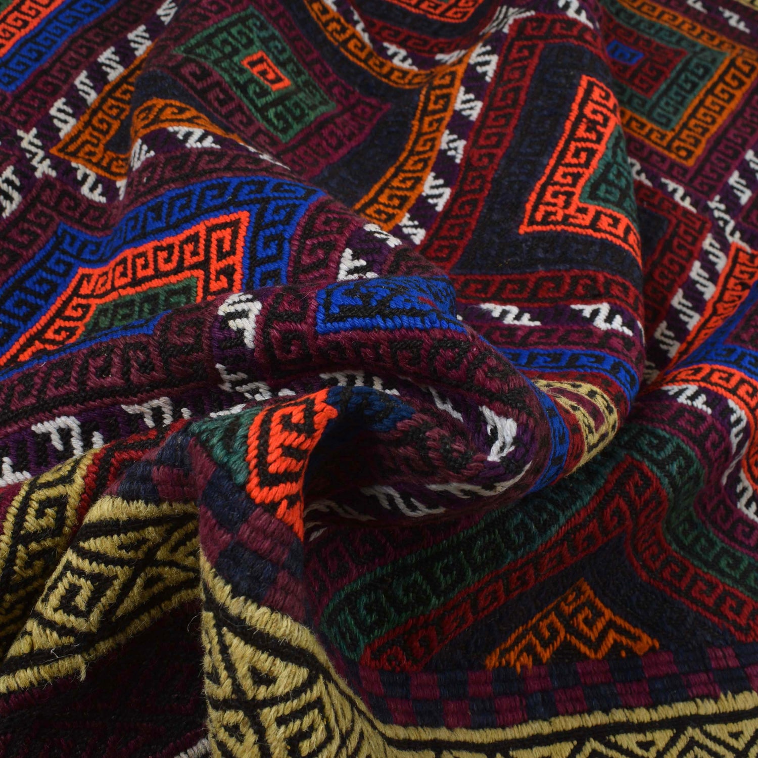 Suzuni Kilim Runner Handmade Multi 6x9 ft