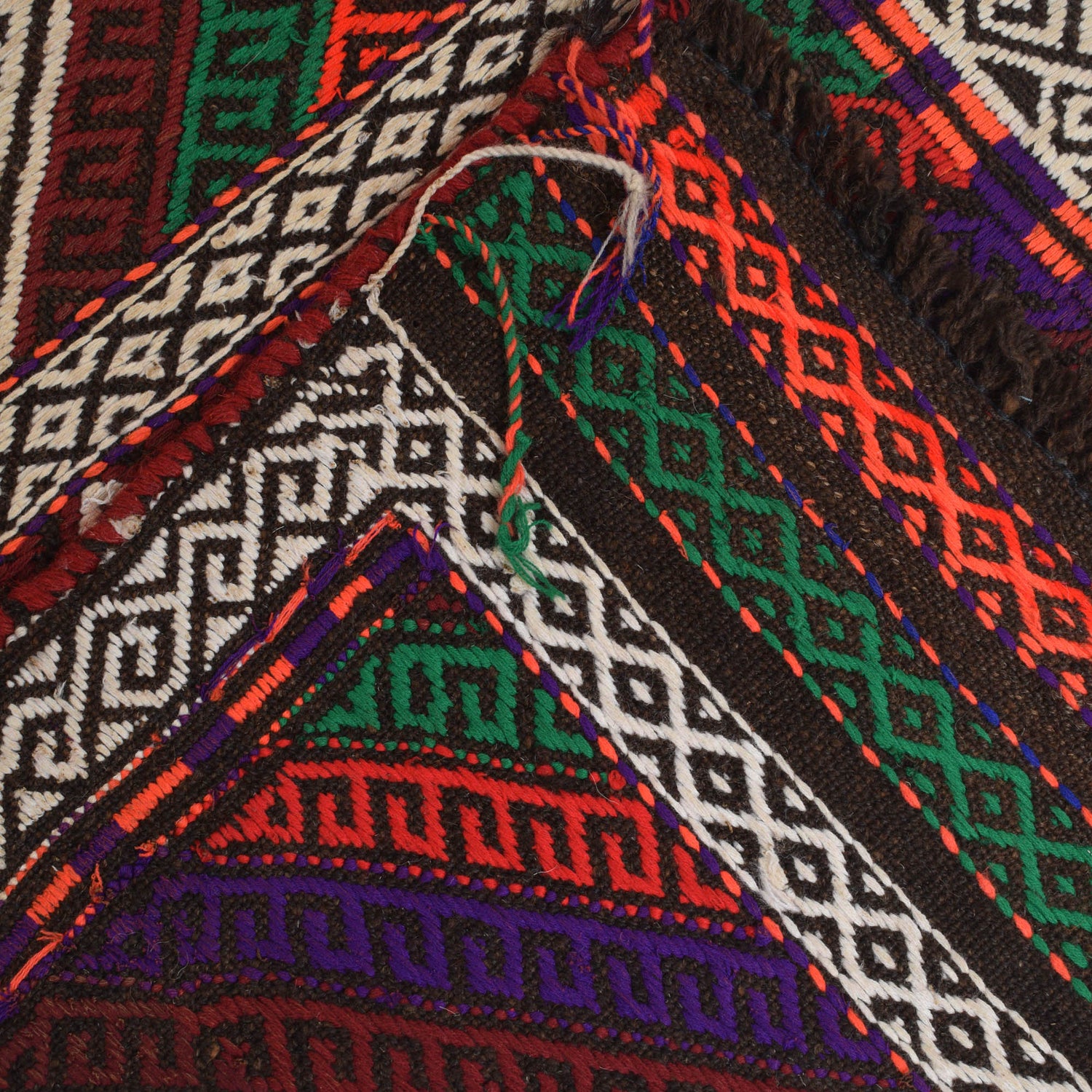 Suzuni Kilim Runner Handmade Multi 10' Runner