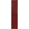 Khal Mohammadi Rug Handmade Red 13' Runner