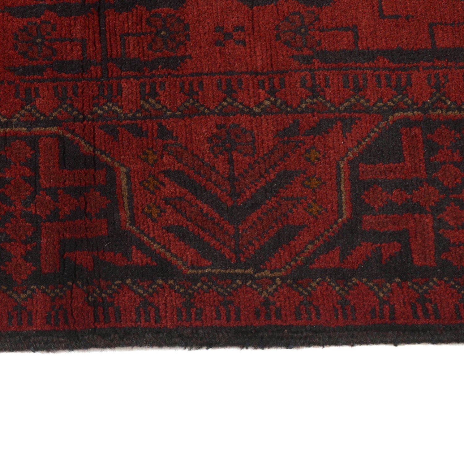 Khal Mohammadi Rug Handmade Red 13' Runner