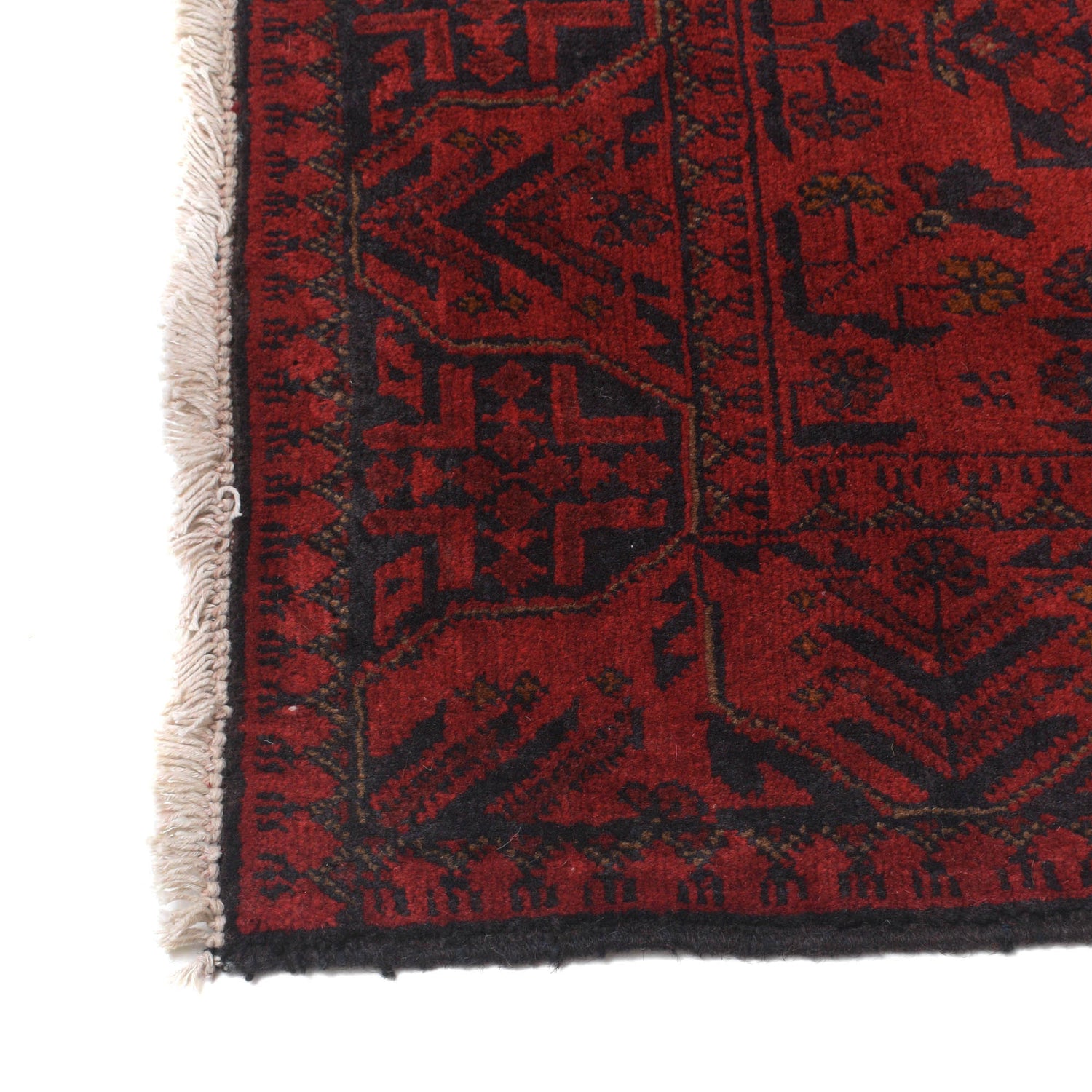 Khal Mohammadi Rug Handmade Red 13' Runner