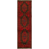 Baluchi Runner Rug Handmade Red 10' Runner