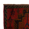 Baluchi Runner Rug Handmade Red 10' Runner