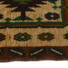 Baluchi Runner Rug Handmade Beige 10' Runner