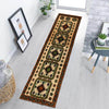 Baluchi Runner Rug Handmade Beige 10' Runner