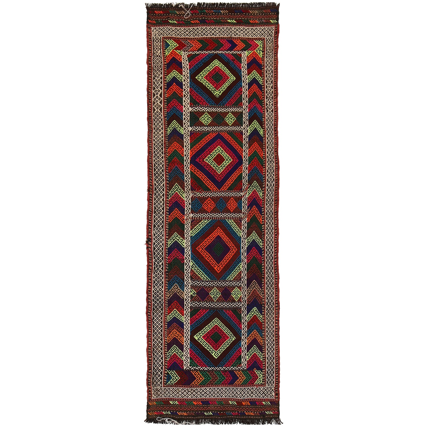 Suzuni Kilim Runner Handmade Multi 6' Runner