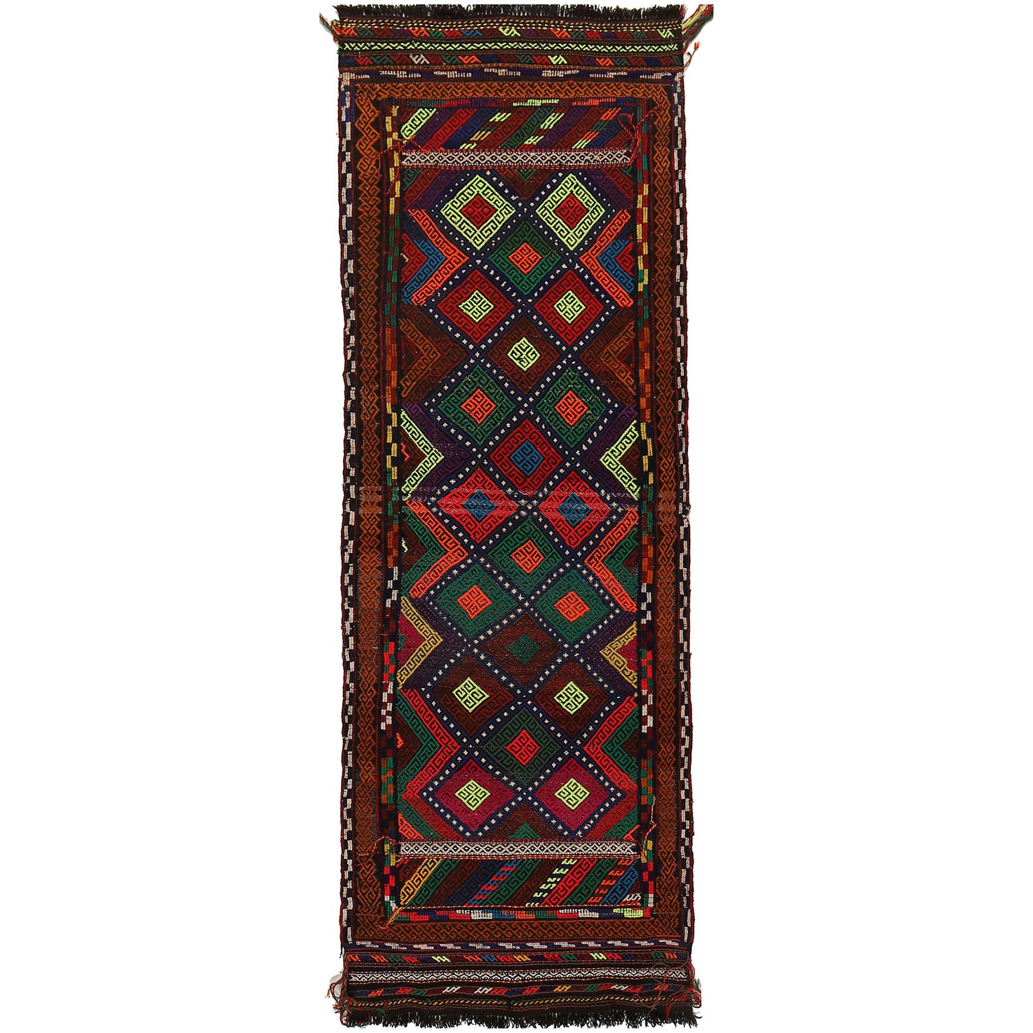 Suzuni Kilim Runner Handmade Multi 6' Runner