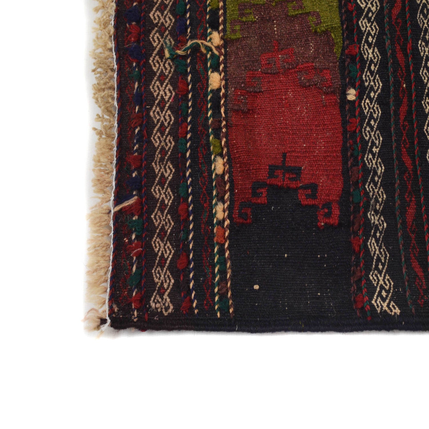 Table Sheet Runner Handmade Multi Curvilinear 5' Runner