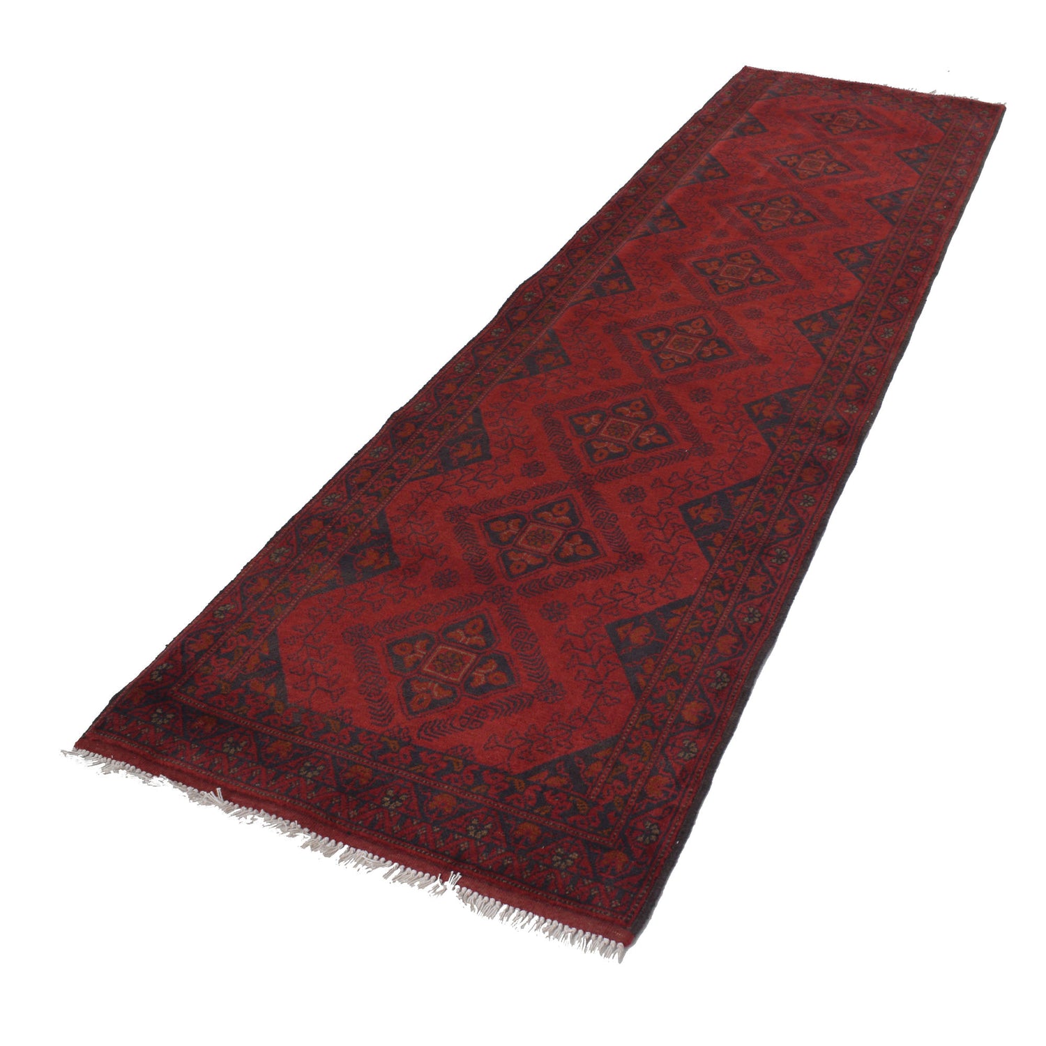 Khal Mohammadi Rug Handmade Red 10' Runner