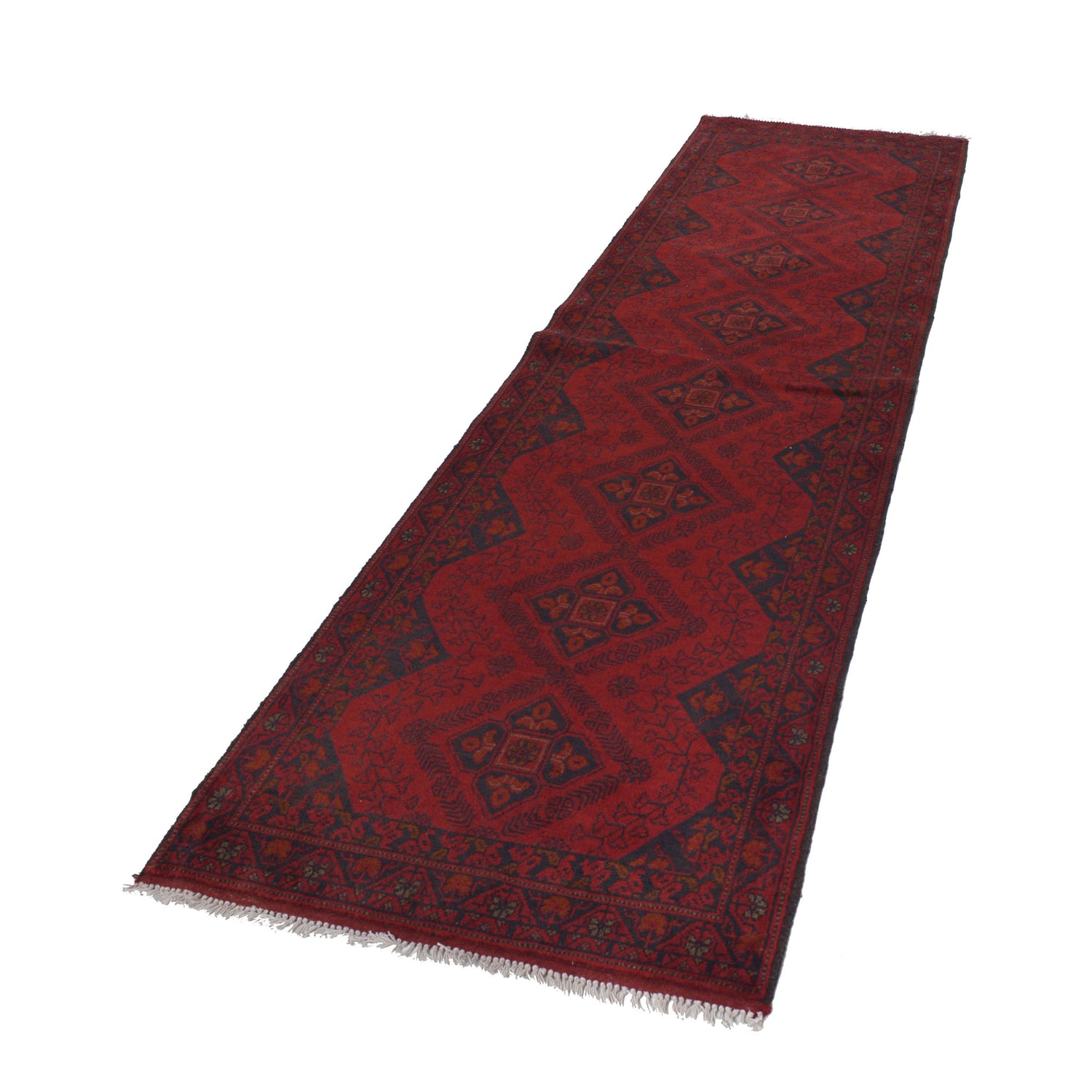 Khal Mohammadi Rug Handmade Red 10' Runner