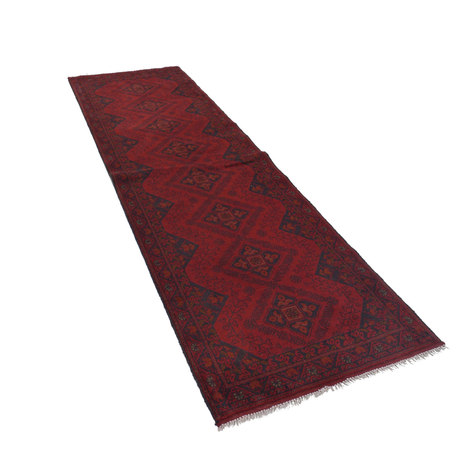 Khal Mohammadi Rug Handmade Red 10' Runner
