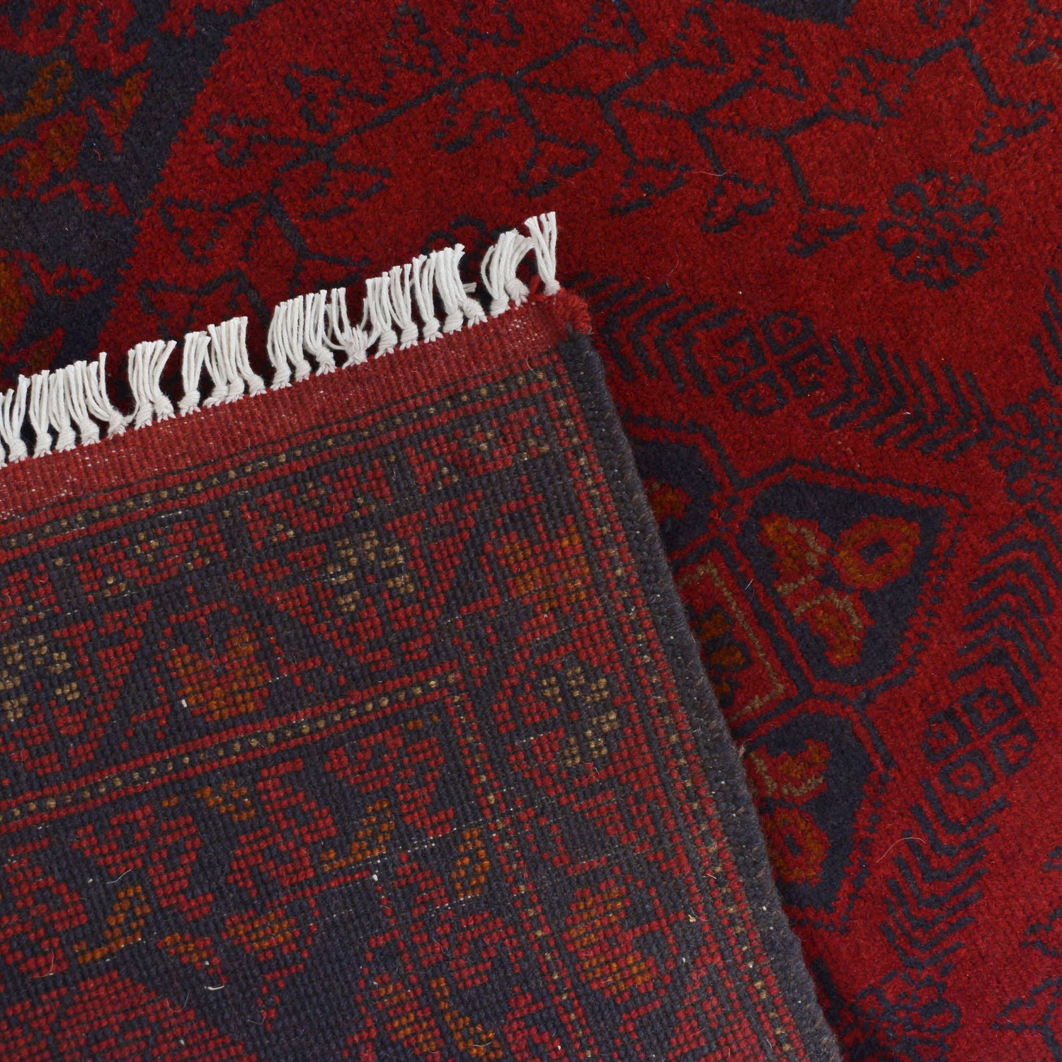Khal Mohammadi Rug Handmade Red 10' Runner