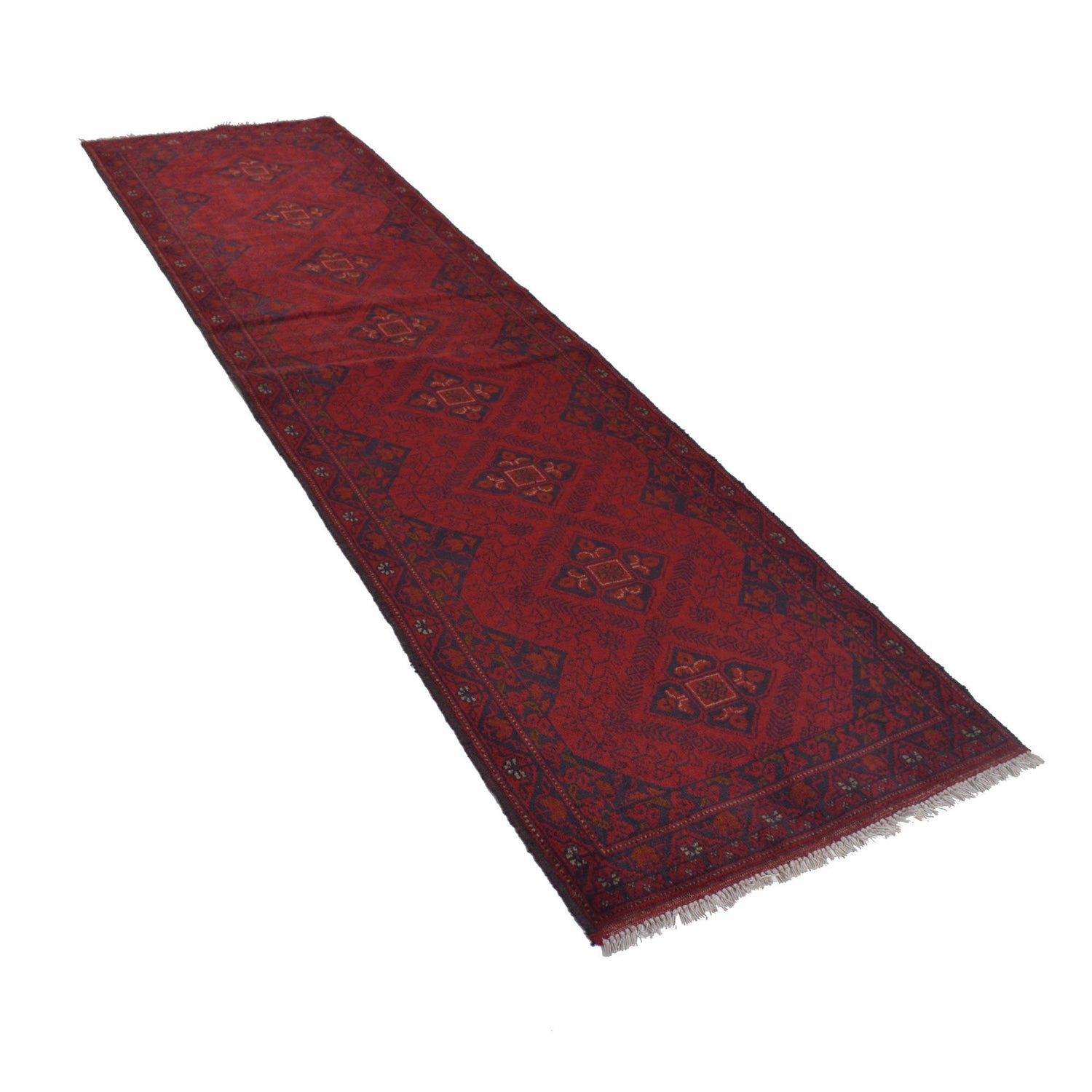 Khal Mohammadi Rug Handmade Red 10' Runner