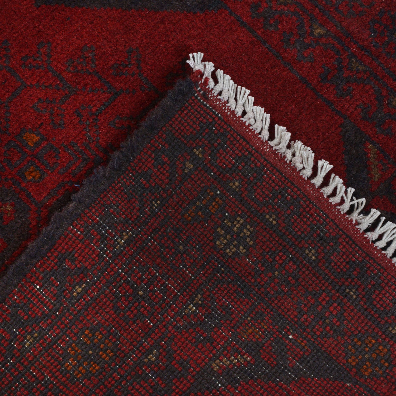 Khal Mohammadi Rug Handmade Red 10' Runner
