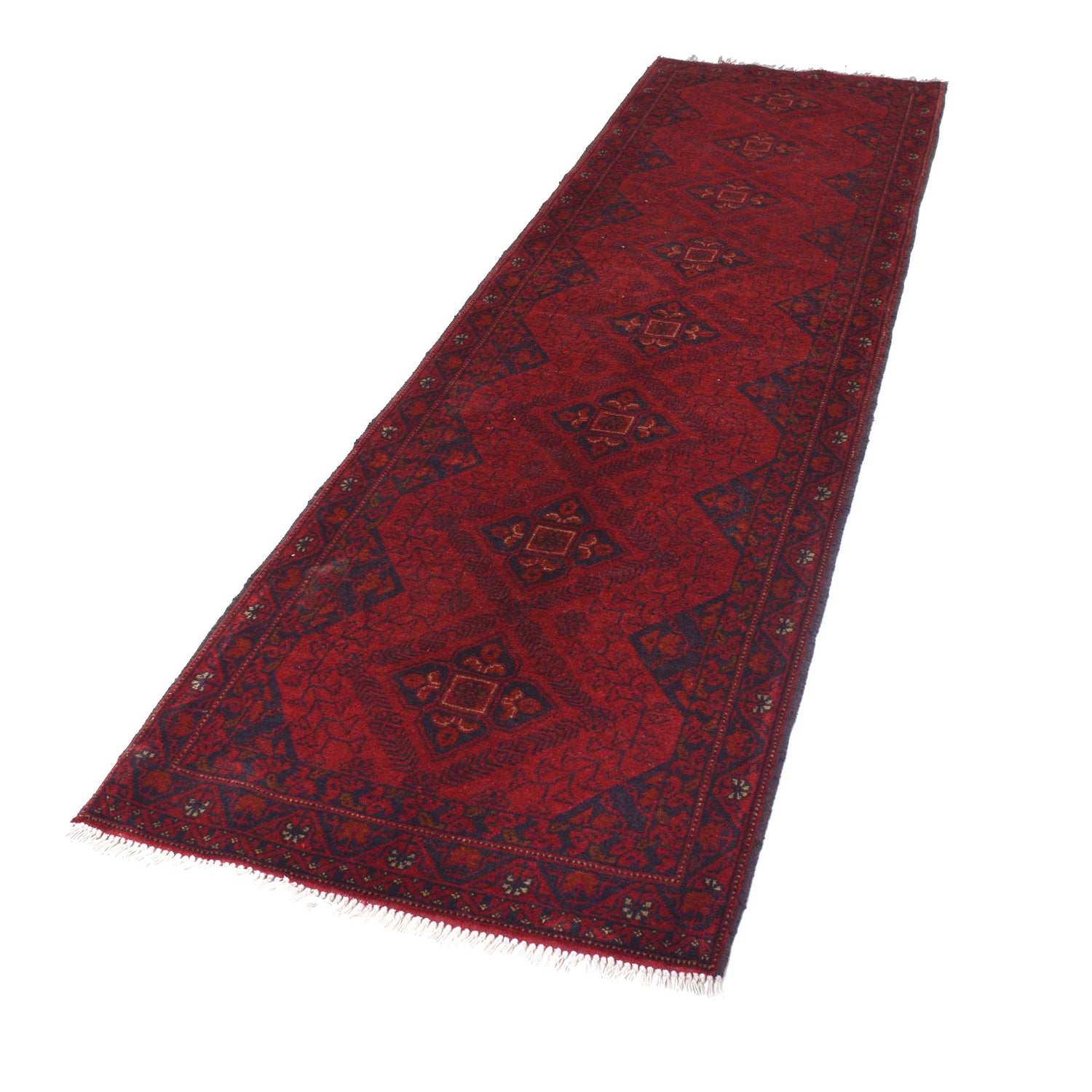 Khal Mohammadi Rug Handmade Red 10' Runner